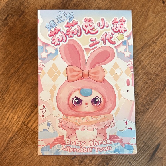 Baby Three Other - Baby three -lily rabbit town v2 plush blind box 🆕